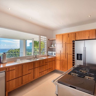Kitchen at WV ECL, Camaruche, St. Barthelemy