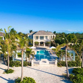 Aerial photo of PL CP, Grace Bay/Leeward, Turks & Caicos