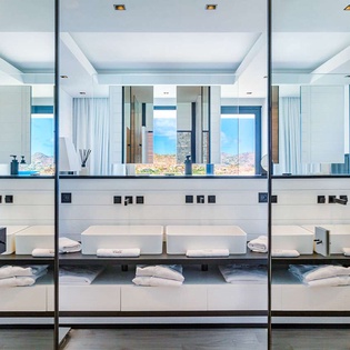 Bathroom at WV TAR, Camaruche, St. Barthelemy