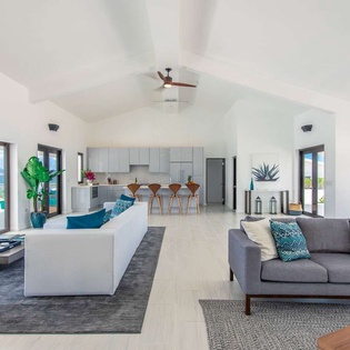 Living Room at AXA PBA, Blowing Point, Anguilla