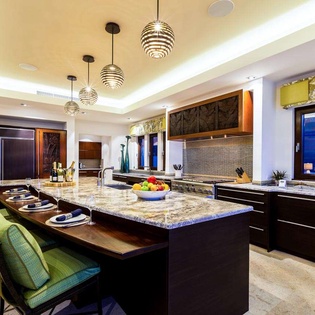 Kitchen at AXA NEV, Long Bay, Anguilla