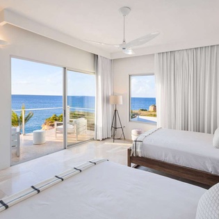 Bedroom at AXA KAN, West End, Anguilla