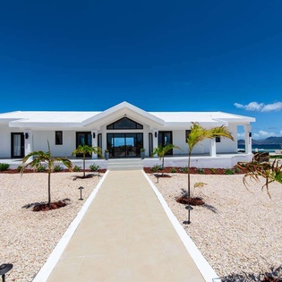Exterior of AXA PBA, Blowing Point, Anguilla