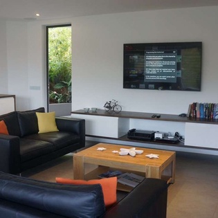 Living Room at WV CLR, Lorient, St. Barthelemy