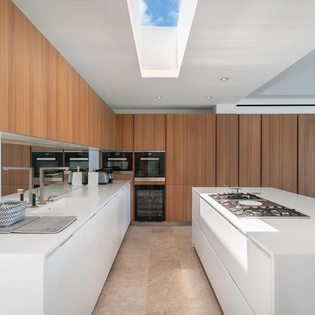 Kitchen at WV CBA, Grand Cul de Sac, St. Barthelemy