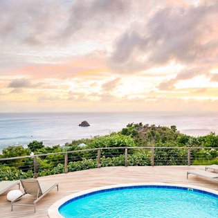 The view from WV TAN, Colombier, St. Barthelemy