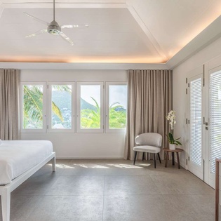 Bedroom at WV REP, Lorient, St. Barthelemy