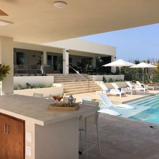 Terrace at AXA RRO, Blowing Point, Anguilla