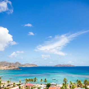 The view from WV TAR, Camaruche, St. Barthelemy