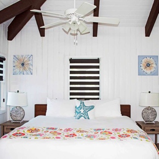 Bedroom at IE BAS, Chalk Sound/Taylors, Turks & Caicos