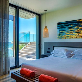 Bedroom at WV BLK, Marigot, St. Barthelemy
