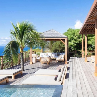 Deck at WV GYP, Gouverneur, St. Barthelemy