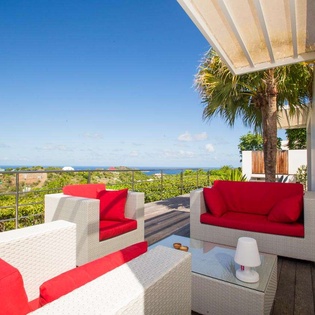 Deck at WV AGV, Vitet, St. Barthelemy