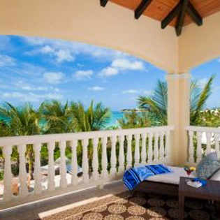 Terrace at IE MIR, Sapodilla Bay, Turks & Caicos