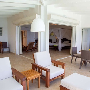 Living Room at WV TOR, Lorient, St. Barthelemy