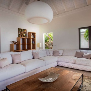 Living Room at WV IEW, St. Jean, St. Barthelemy