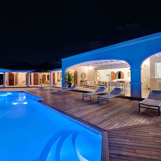 Villa Pool at PIE HAP, Mt. Choisy, St. Martin