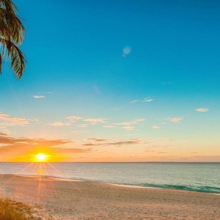 Beach at AXA CER, Barnes Bay, Anguilla