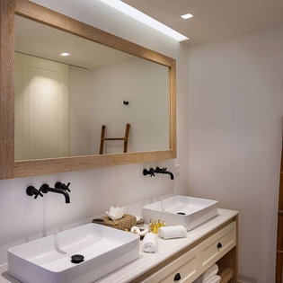 Bathroom at WV LBC, St. Jean, St. Barthelemy