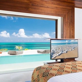 Bedroom at PL KAN, Grace Bay Turtle Cove, Turks & Caicos
