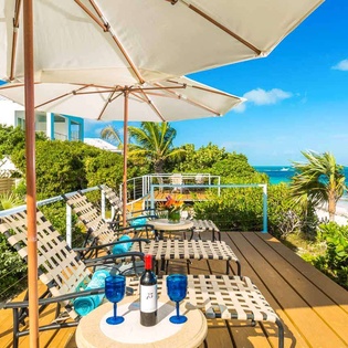 Deck at IE PAP, Grace Bay Turtle Cove, Turks & Caicos