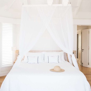Bedroom at WV MRI, Camaruche, St. Barthelemy