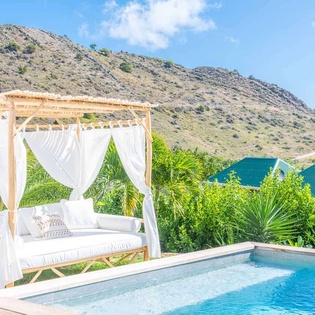 Villa Pool at WV CUT, Toiny, St. Barthelemy