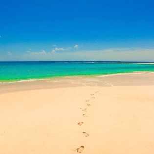 Beach at AXA BOP, Sandy Hill, Anguilla