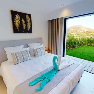 Bedroom at WV FAS, St. Jean, St. Barthelemy