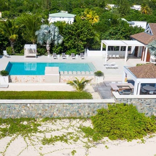 Villa Pool at PIE TNS, Beach Side/Baie Longue, St. Martin