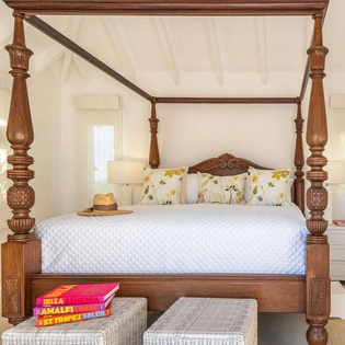 Bedroom at WV AIR, St. Jean, St. Barthelemy