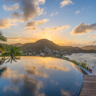 Villa Pool at WV REP, Lorient, St. Barthelemy
