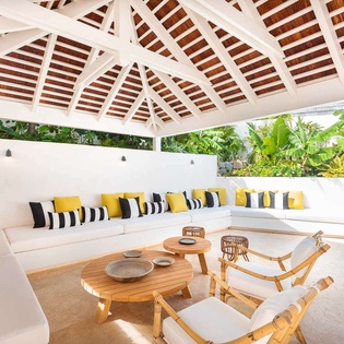 Deck at WV MNT, Pointe Milou, St. Barthelemy