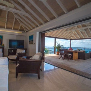 Living Room at WV GEA, Petite Saline, St. Barthelemy