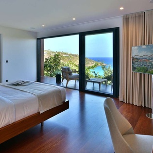 Bedroom at WV VUM, Marigot, St. Barthelemy