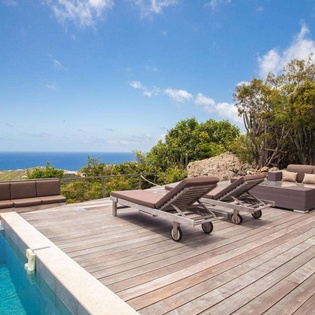 Deck at WV TED, Vitet, St. Barthelemy