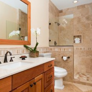Bathroom at IE MIR, Sapodilla Bay, Turks & Caicos