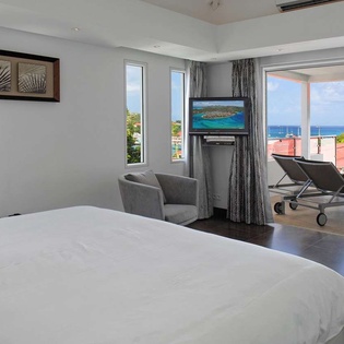 Bedroom at WV ROS, Gustavia, St. Barthelemy
