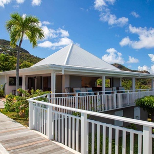 Deck at WV CAR, Lorient, St. Barthelemy