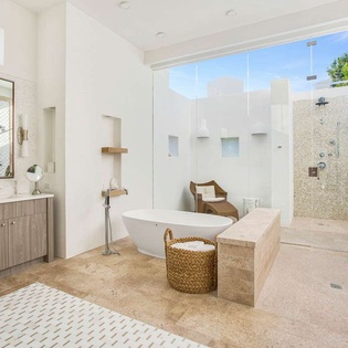 Bathroom at AXA SND, Long Bay, Anguilla