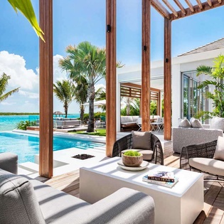 Deck at TC CAB, Grace Bay/Leeward, Turks & Caicos