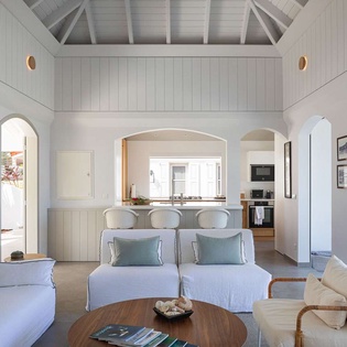 Living Room at WV HBV, Flamands, St. Barthelemy