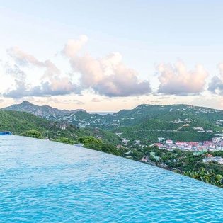 The view from WV MGO, Colombier, St. Barthelemy