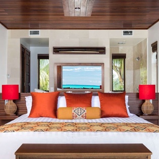 Bedroom at PL KAN, Grace Bay Turtle Cove, Turks & Caicos
