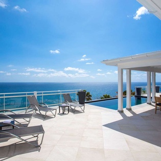 Terrace at WV CAO, Toiny, St. Barthelemy