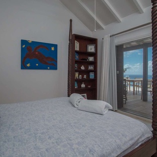 Bedroom at WV GEA, Petite Saline, St. Barthelemy