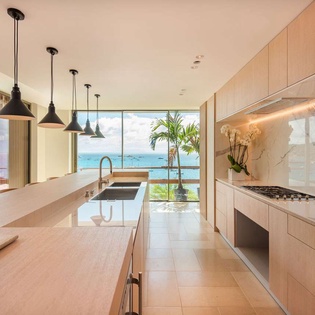 Kitchen at WV BCA, Corossol, St. Barthelemy