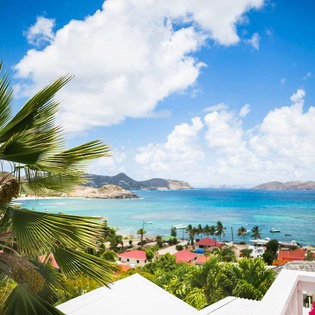 The view from WV LUZ, Camaruche, St. Barthelemy
