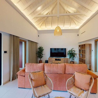 Living Room at WV FAS, St. Jean, St. Barthelemy