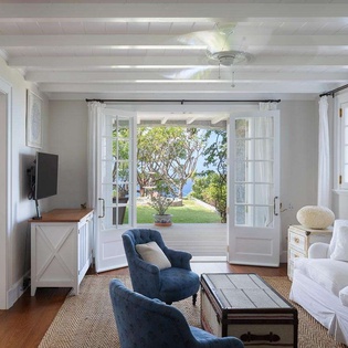 Living Room at WV PBO, Colombier, St. Barthelemy